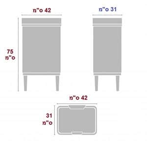 מידות פח 60 ליטר