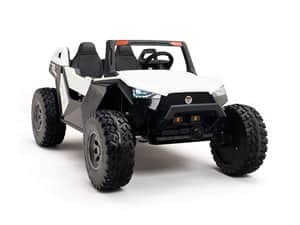 ג’יפ שטח ממונע 4X4 שלט חכם וגלגלי גומי – 24 וולט הגדול ביותר בשוק