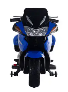 אופנוע משטרה כחול לילדים 24V חזק