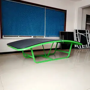 שולחן טניס רגל מעוקל קבוע פוצ'יוולי פליי בול