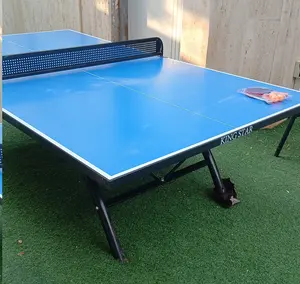 שולחן פינג פונג חוץ אלומיניום מקצועי קבוע מבית KING STAR אחריות על שבר לכל החיים