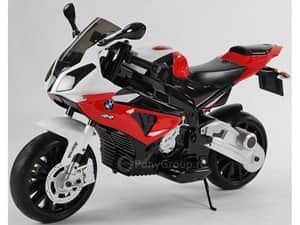 אופנוע BMW ממונע לילדים אדום