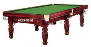 שולחן סנוקר 9 פיט מיקצועי כולל METAL CUSHINS לתחריות EXCELLENT מבית KING STAR