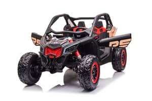 טרקטורון ממונע מבריק 24V 4 מנועים CAN-AM מקורי צבע שחור
