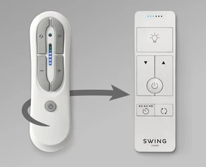 שלט רחוק חלופי למאוורר DIP SWITCH – DC (דור ראשון)